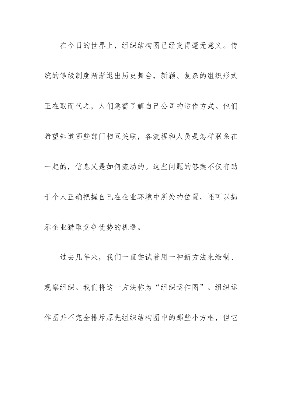企业组织结构运作图设计概述_第2页