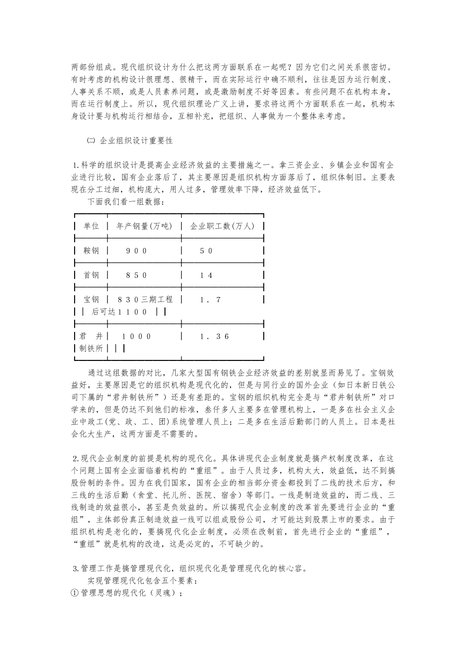企业组织设计的内容和重要性_第2页