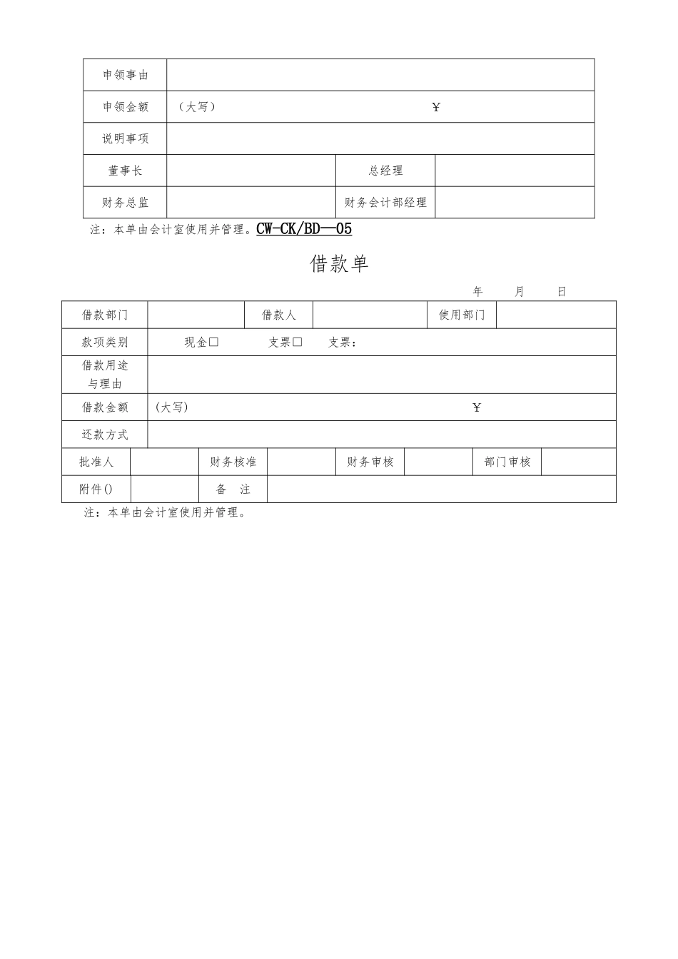 企业财务全套预算表格4_第3页