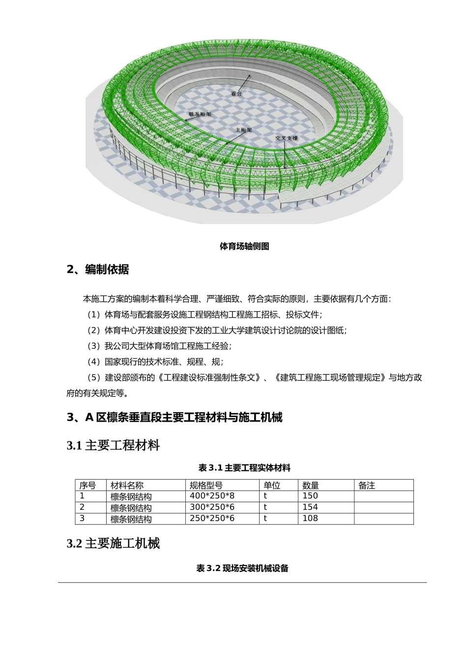 体育中心体育场钢筋结构_第3页