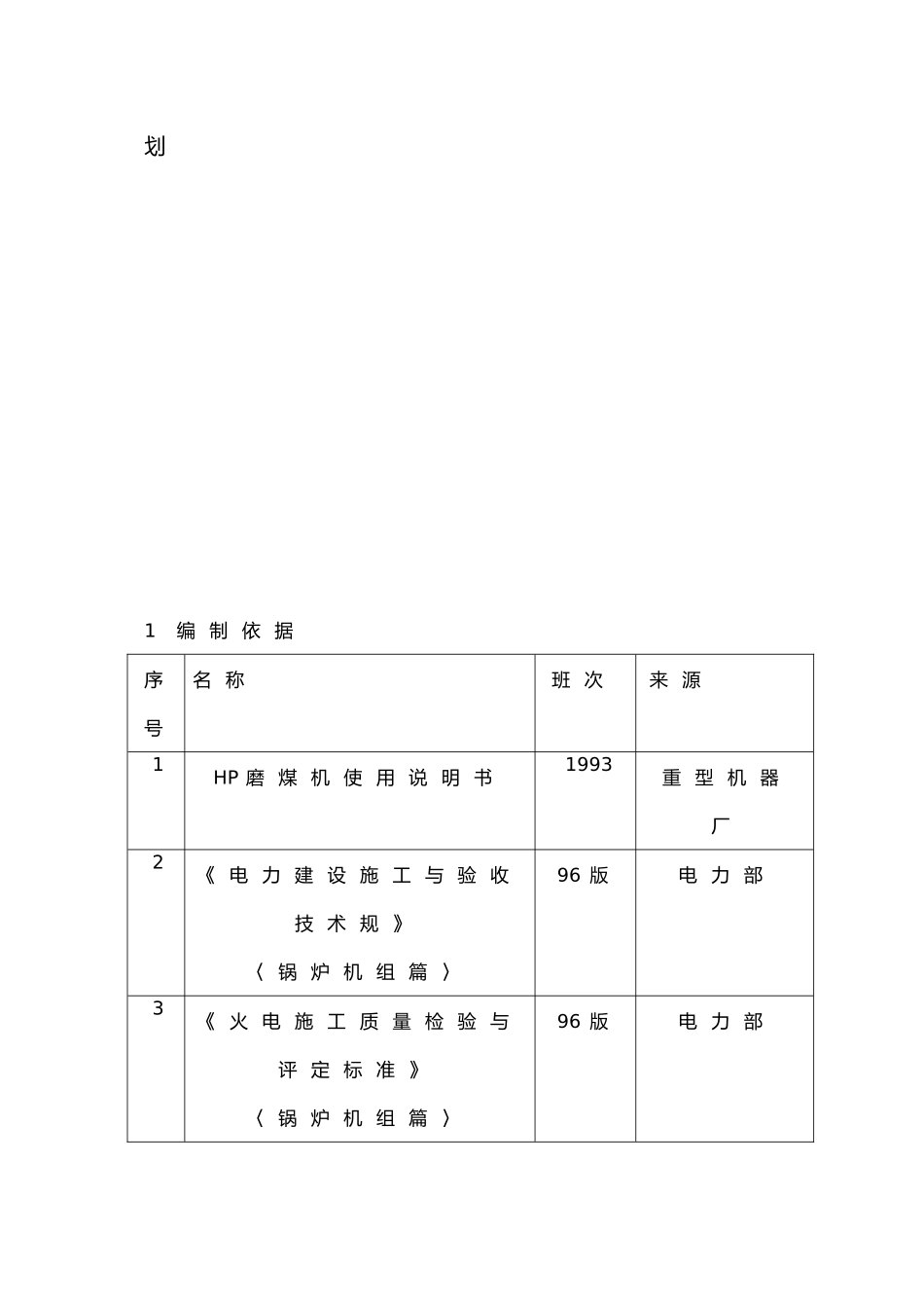作业指导书磨煤机检修_第3页