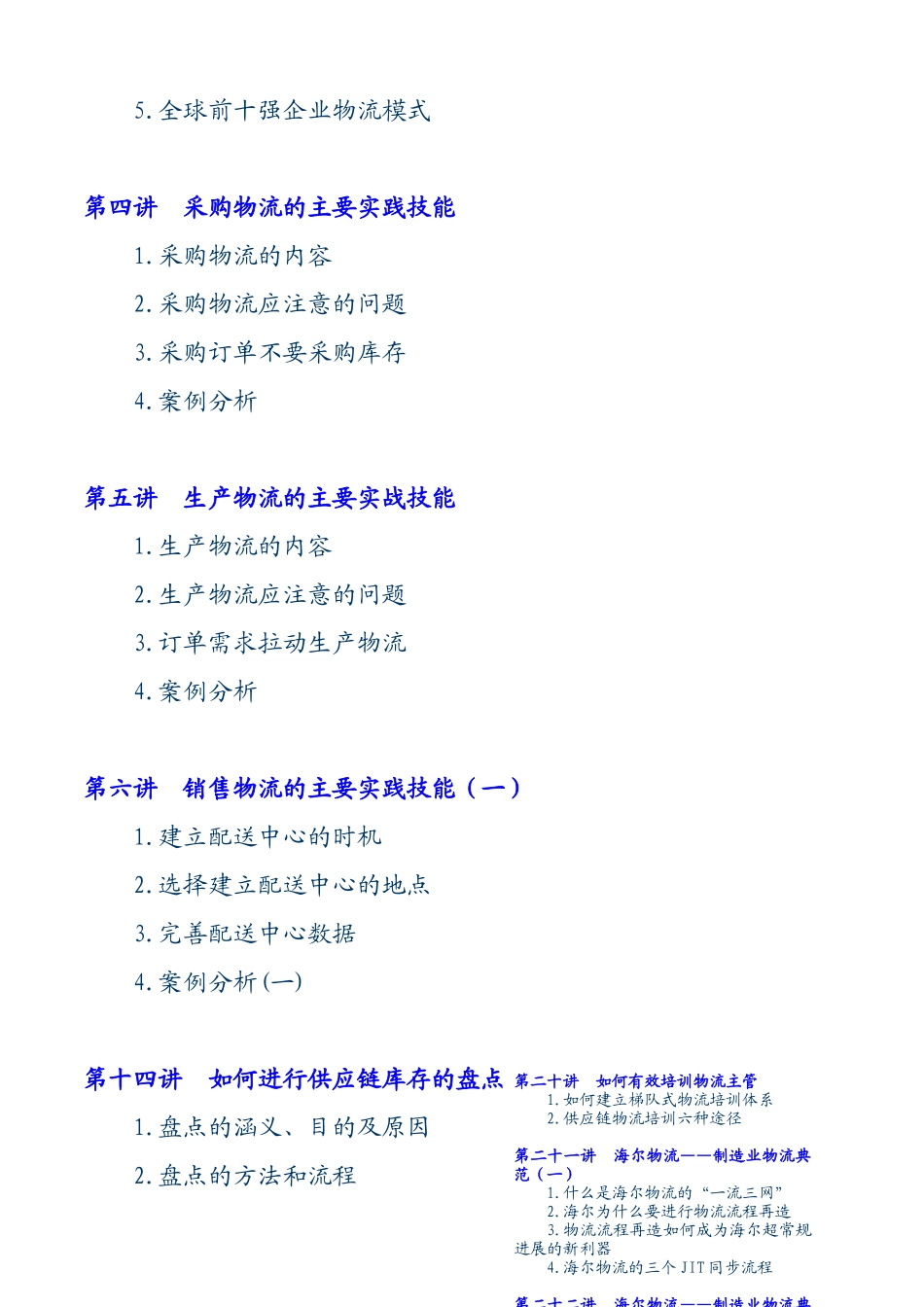 供应链物流沃尔玛、海尔成功模式_第2页