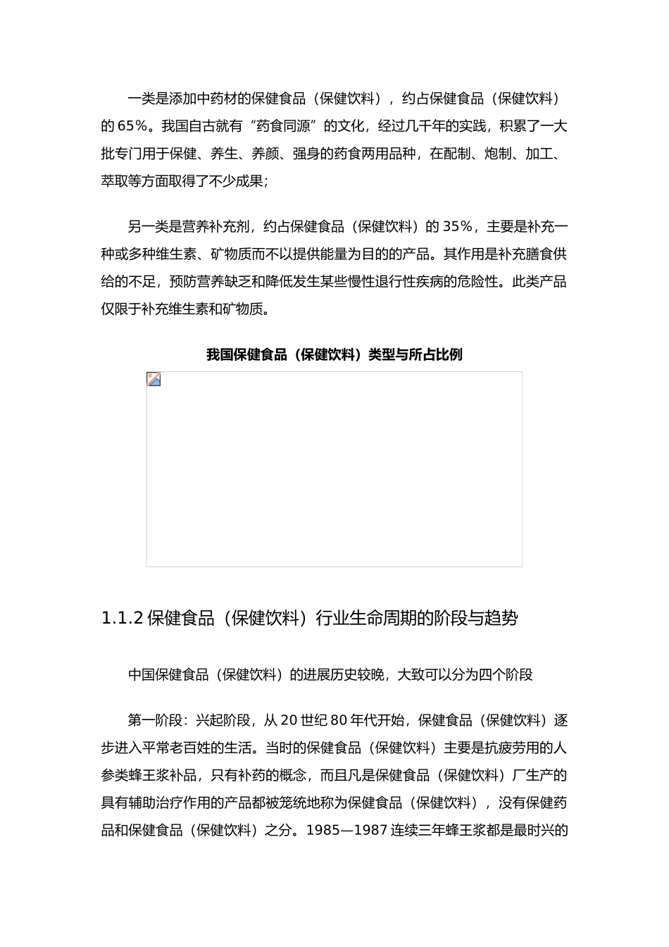 保健饮料食品市场分析管理知识报告_第2页