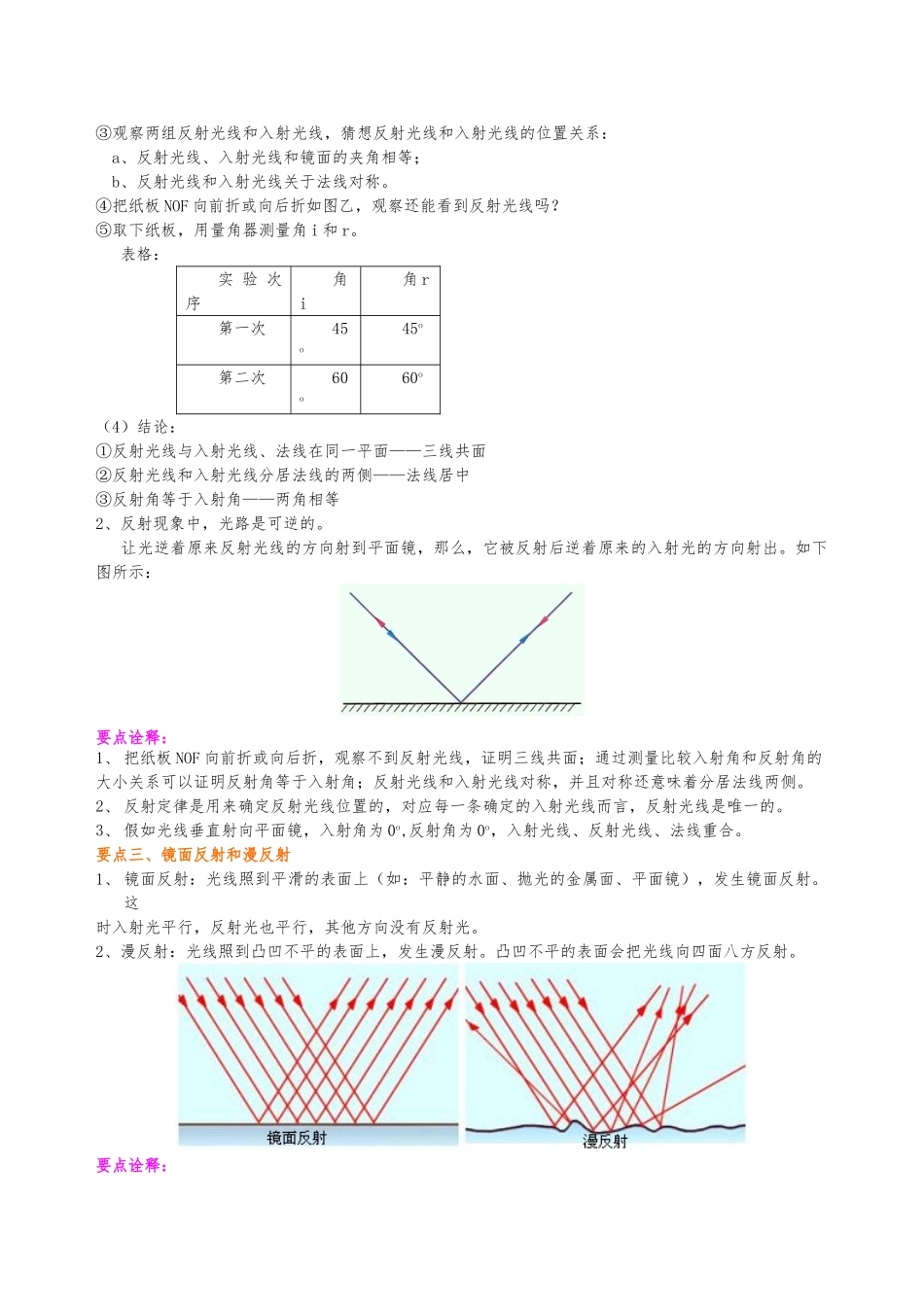 光的反射基础资料知识讲解_第2页