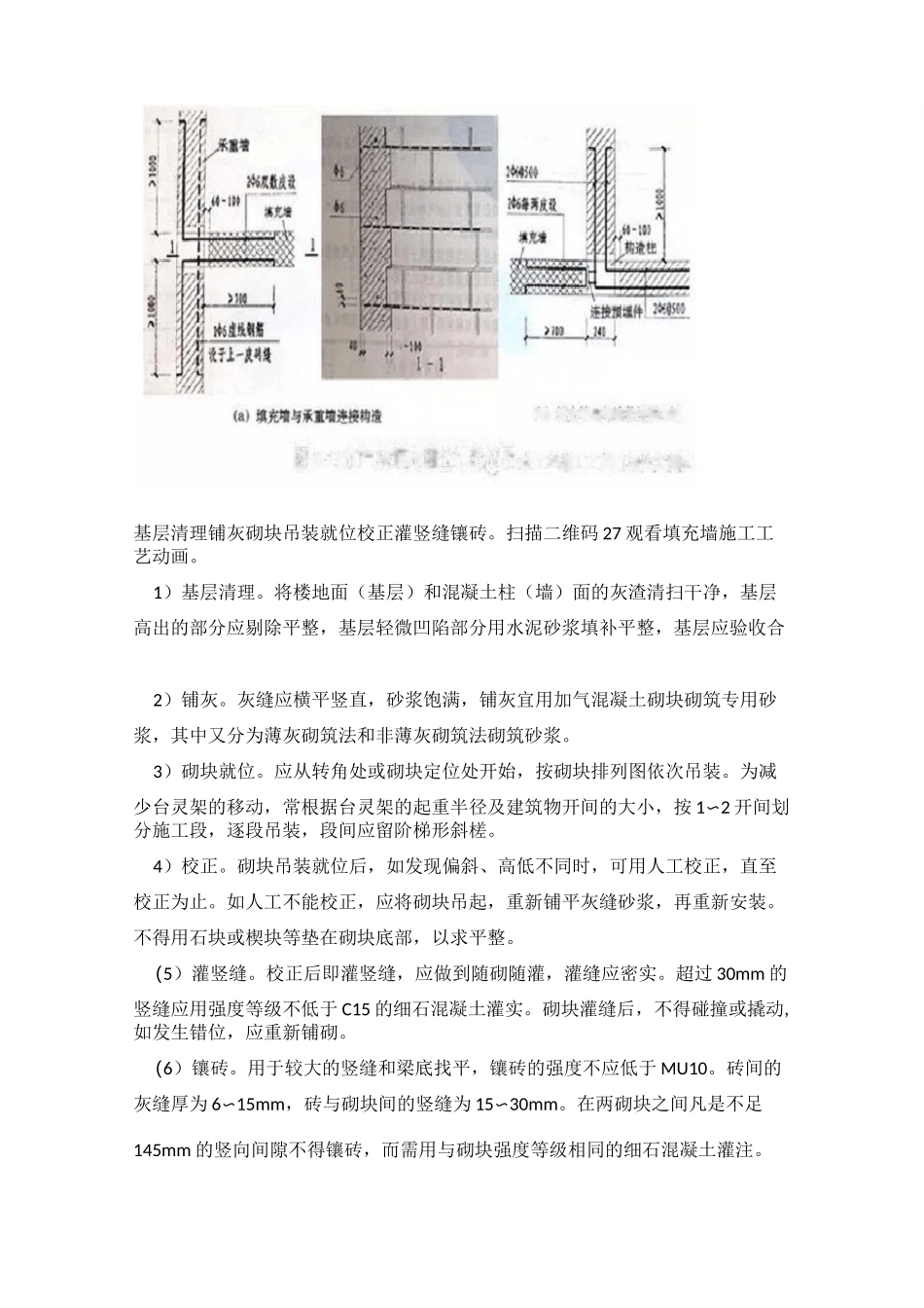 填充墙砌体施工工艺_第3页