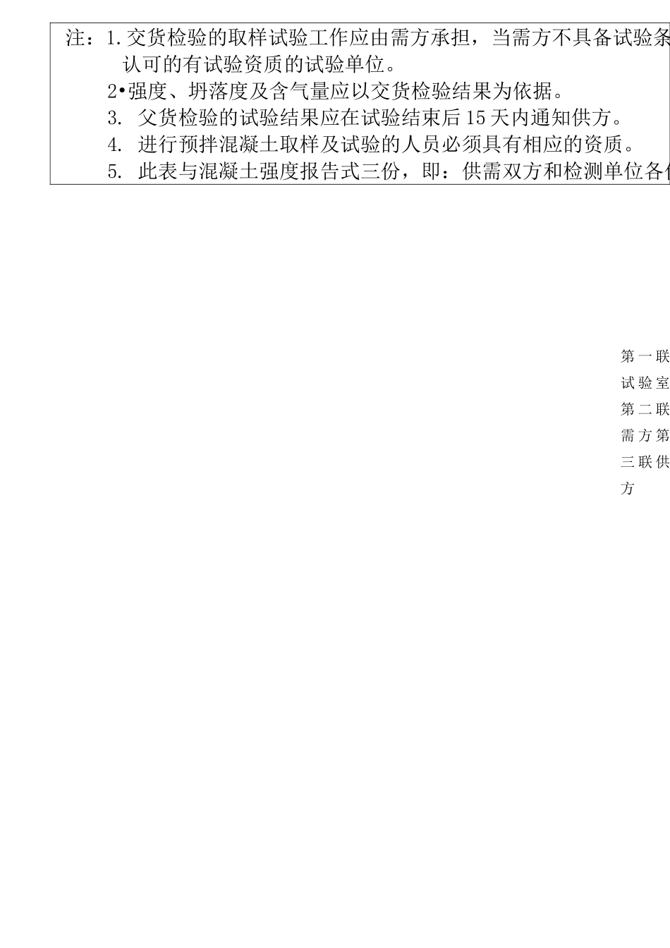 预拌混凝土交货检验记录_第2页