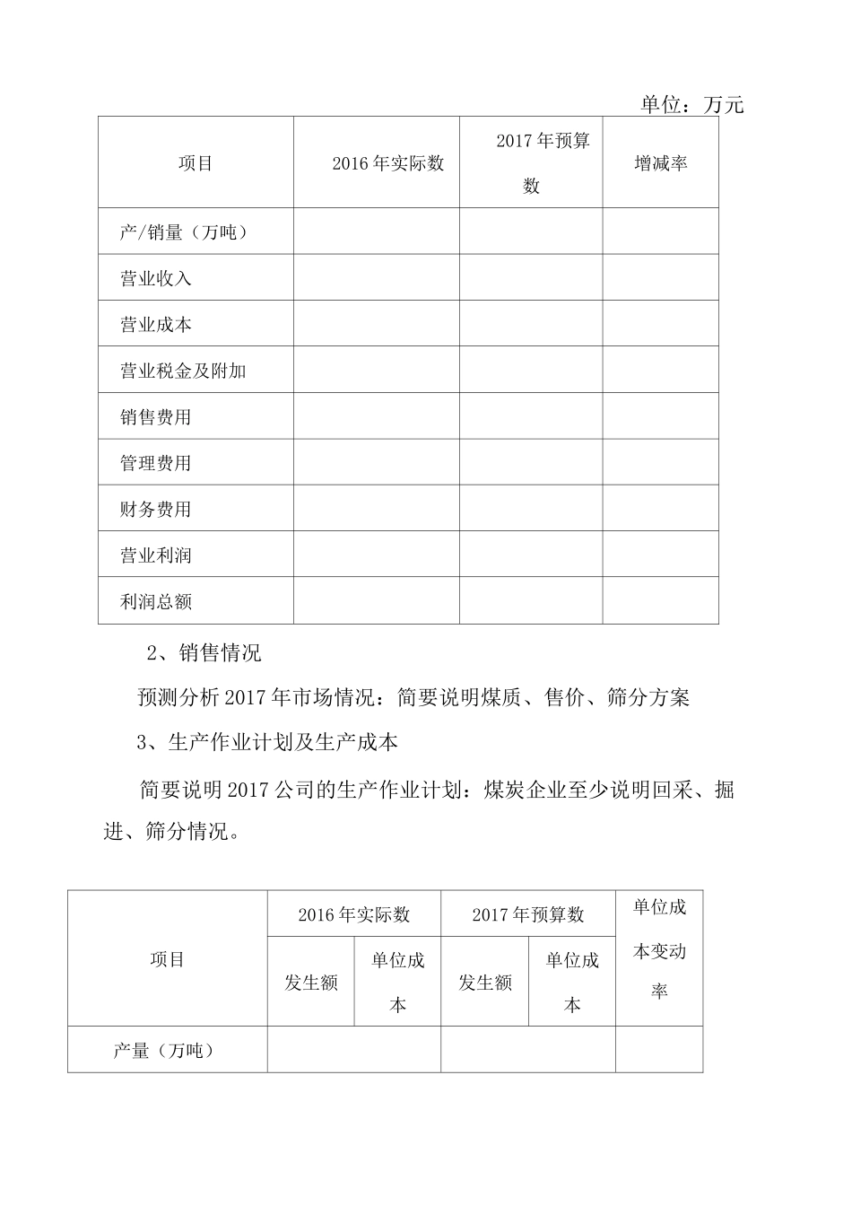 财务预算报告_第2页