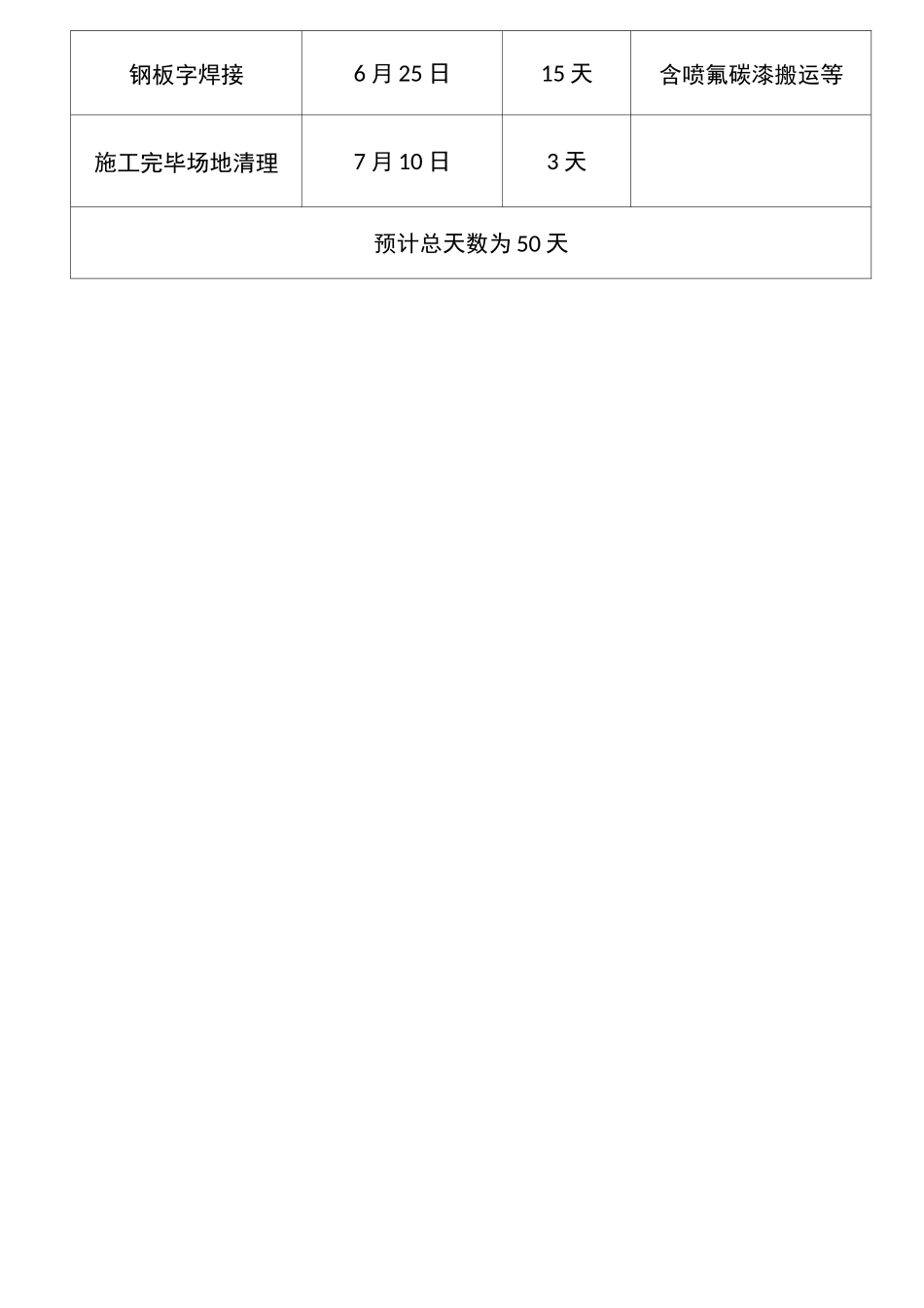 金属字字体施工方案_第2页