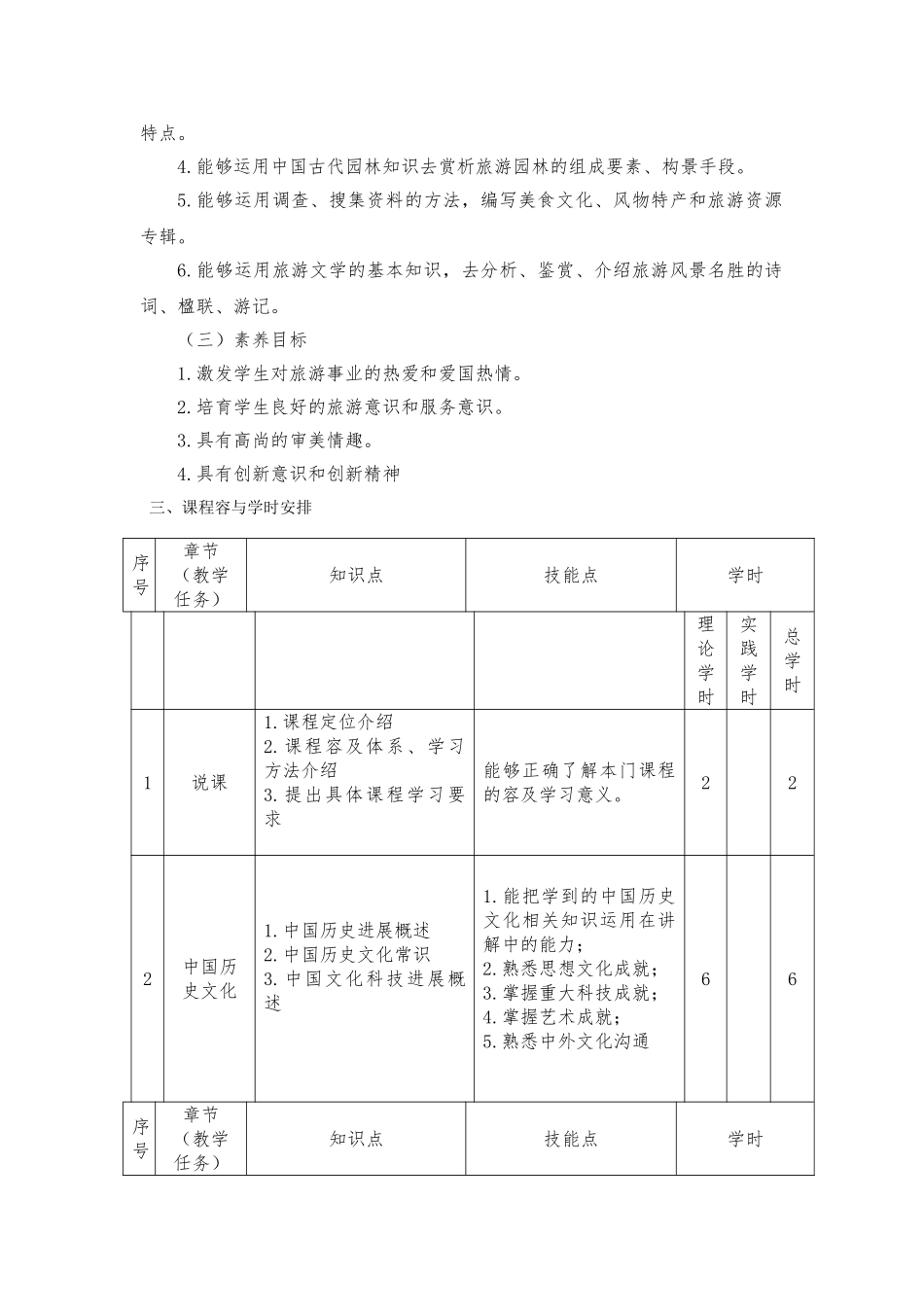 全国导游基础知识课程标准_第3页