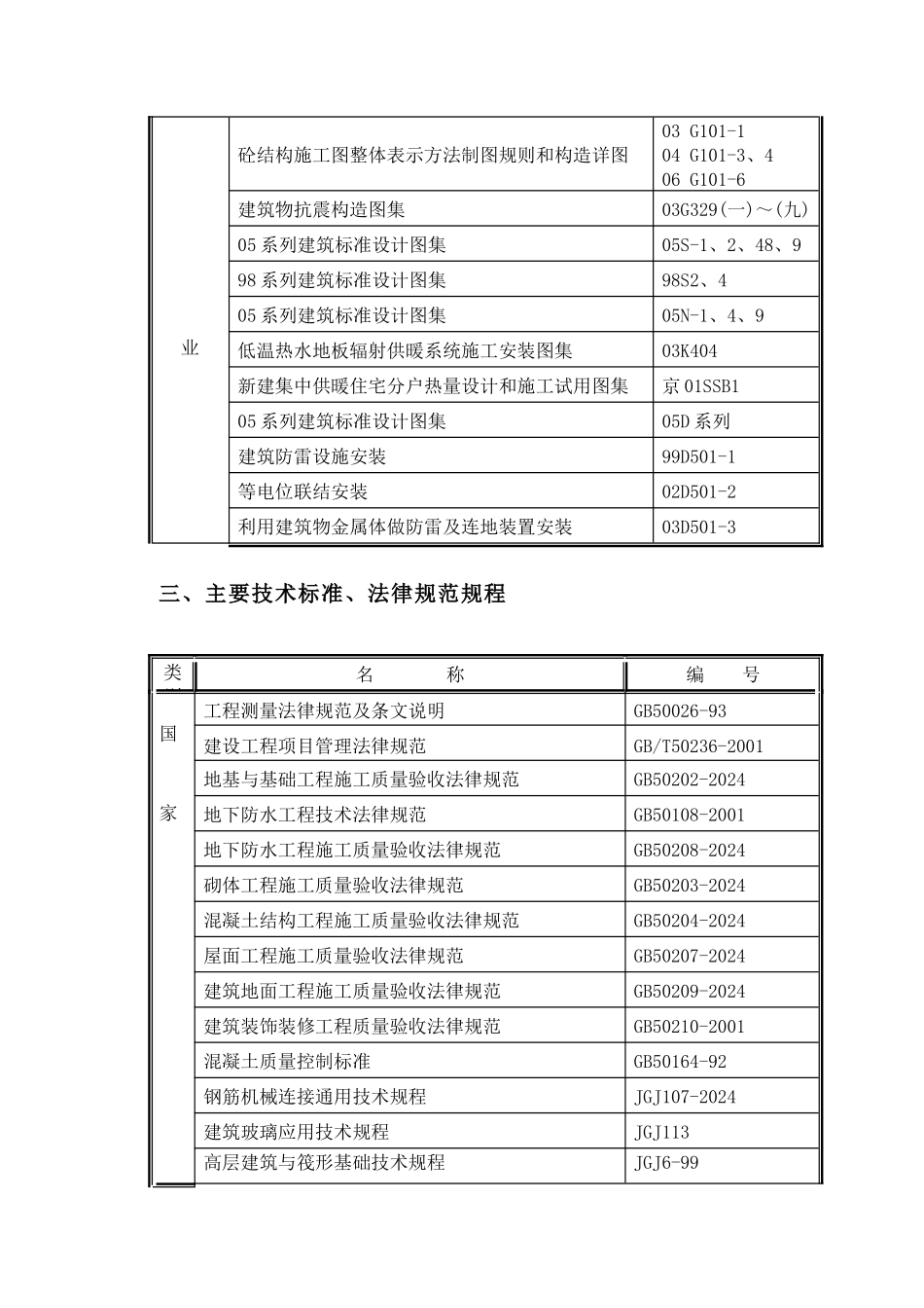 全现浇剪力墙结构高层住宅楼施工组织设计_第3页