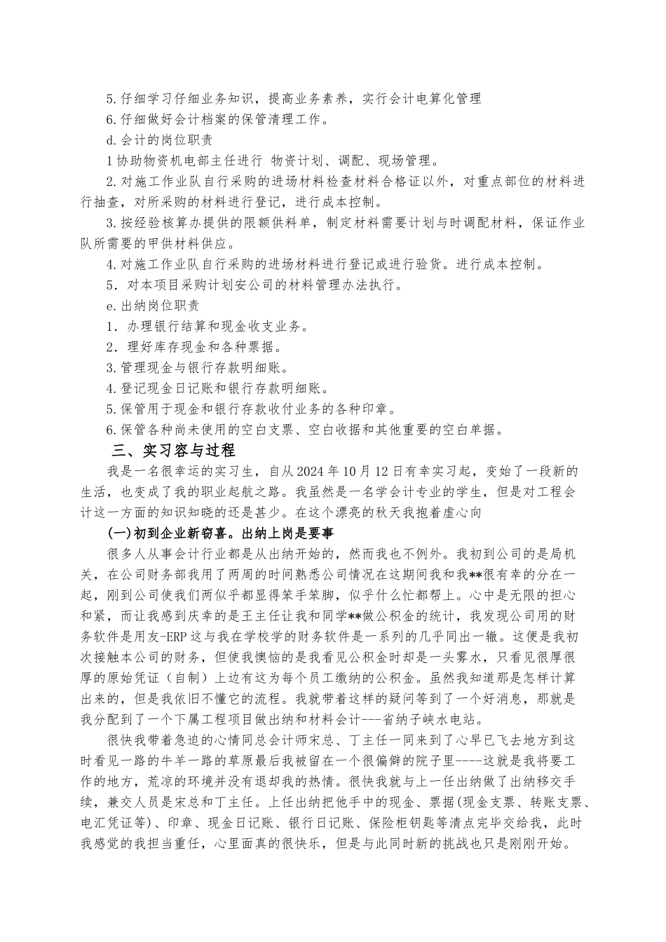 公司出纳材料会计_第3页