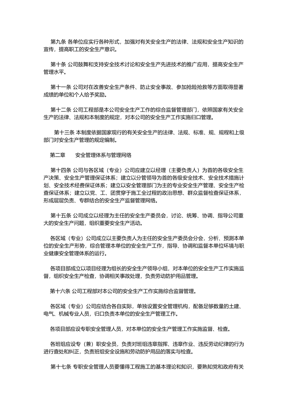 公司安全生产管理体系概论_第2页