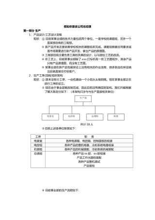 公司总经理的工作分析报告