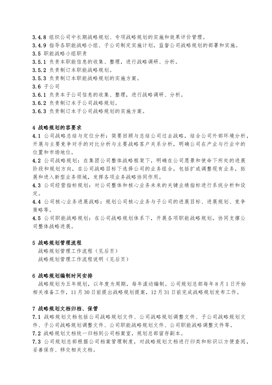 公司战略规划管理制度_第3页