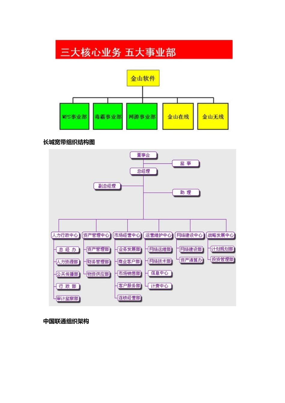 公司组织结构图汇总_第3页