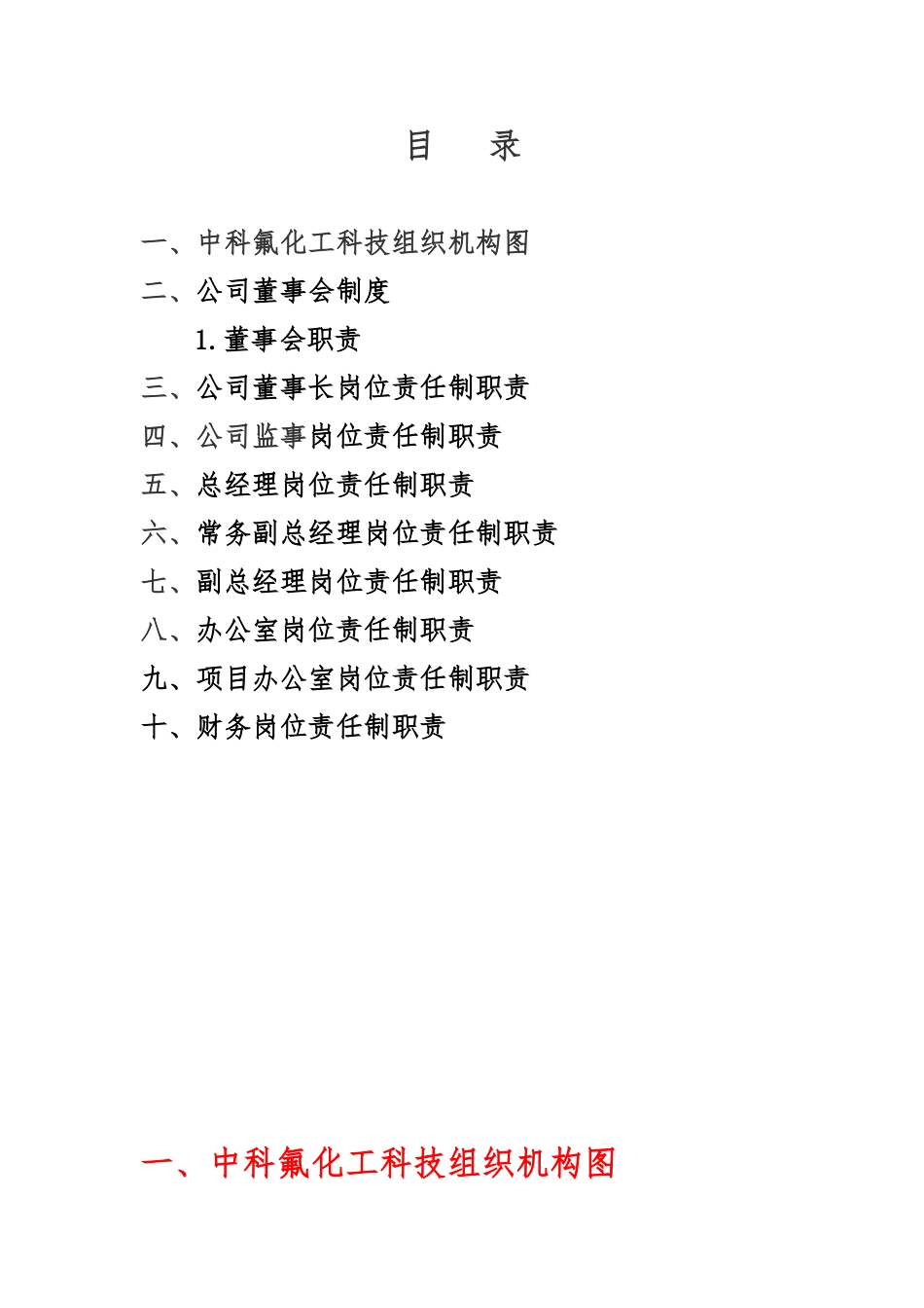 公司董事、监事、总经理职责_第1页
