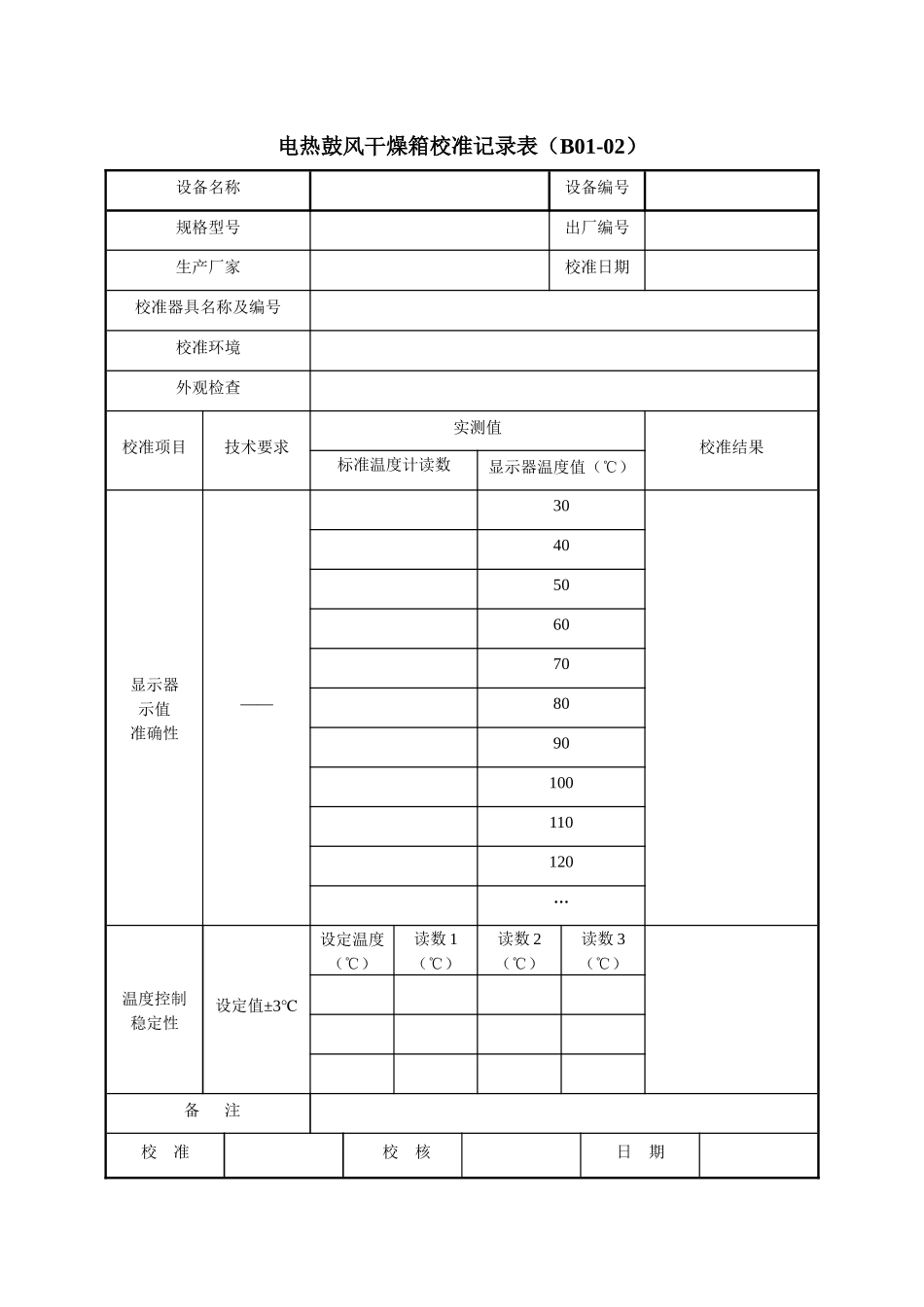 公路工程试验检测仪器设备校准指南-表格_第2页