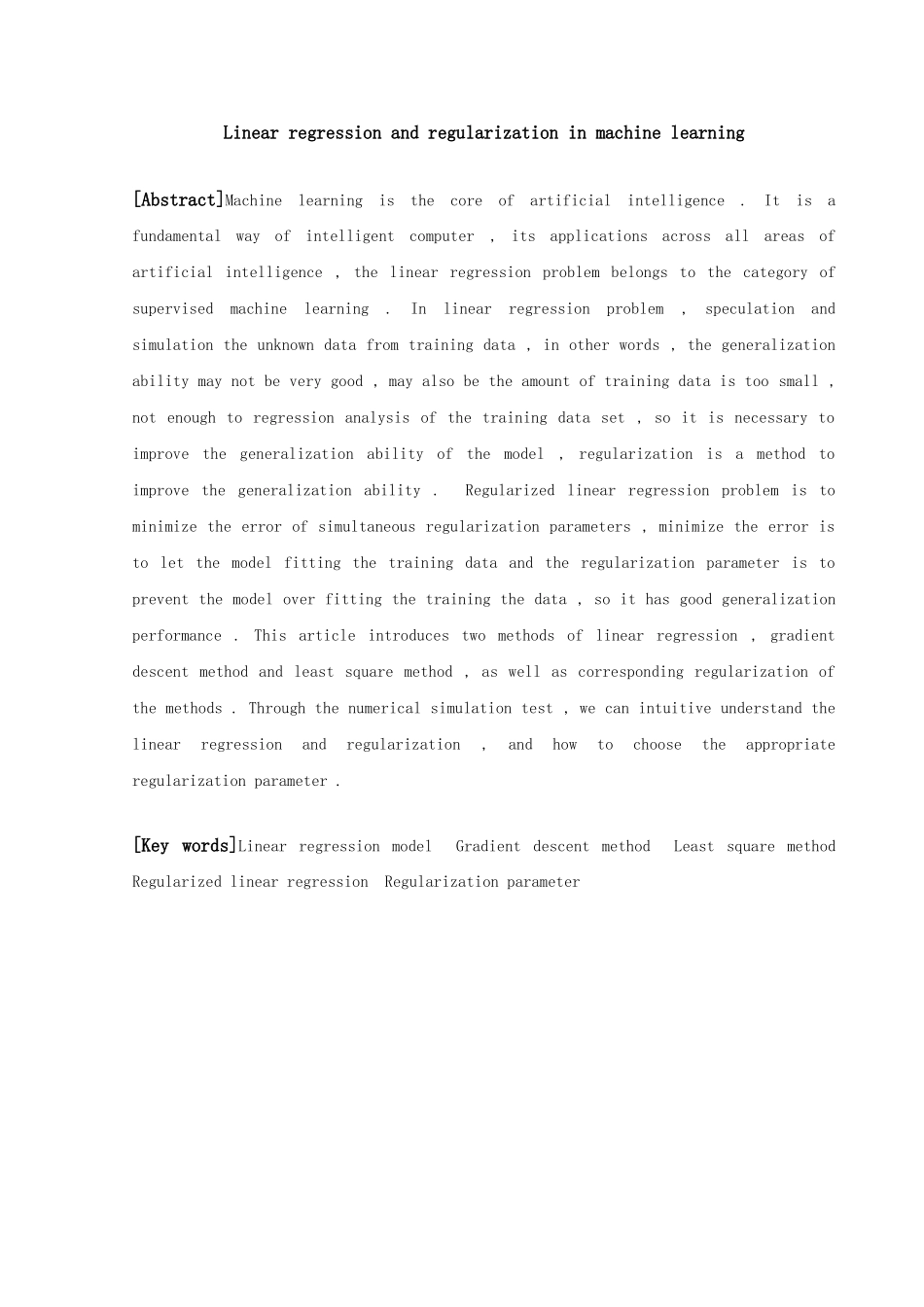 关于机器学习的线性回归与正则化的基础_第2页