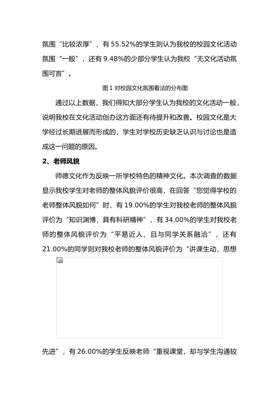 关于校园文化活动开展情况的调研报告书_第3页