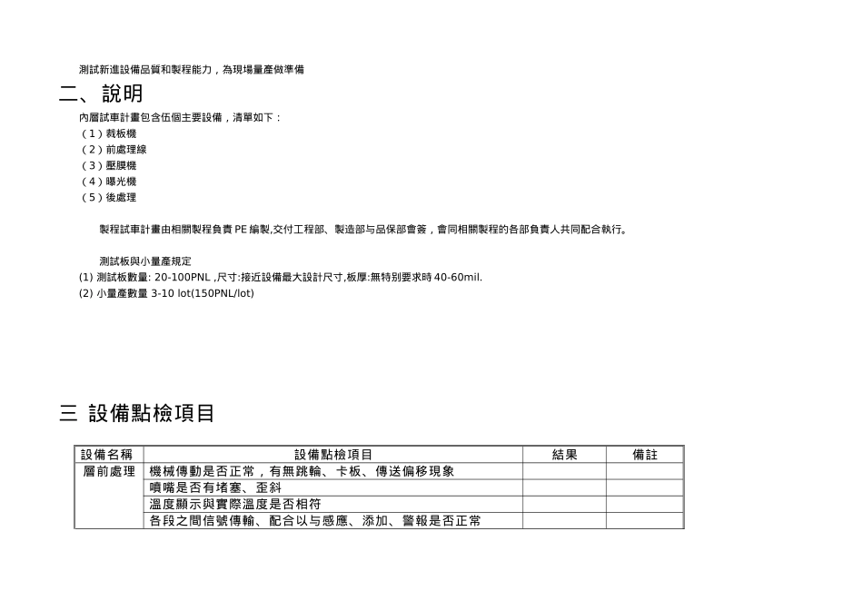 内层制程试车作业管理规范标准_第2页