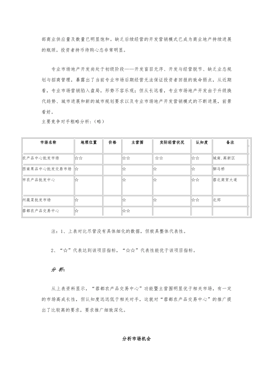 农产品会展中心营销策划实施方案_第3页