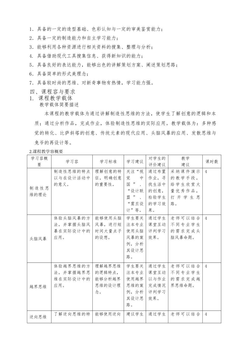 创意思维课程标准_第3页