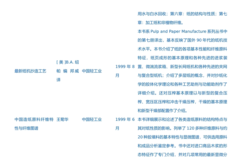 制浆造纸业必看书_第2页