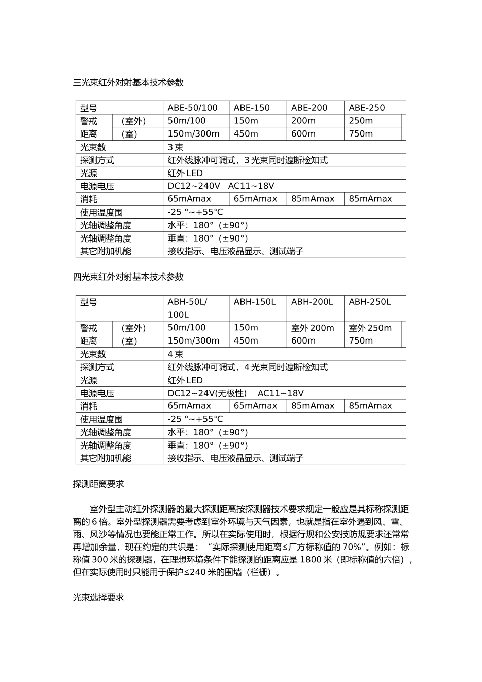 前端探测红外对射_第3页
