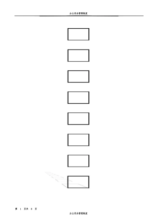 办公用品管理制度