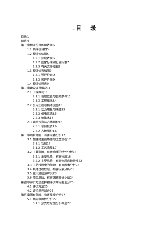 加油站安全预评价报告