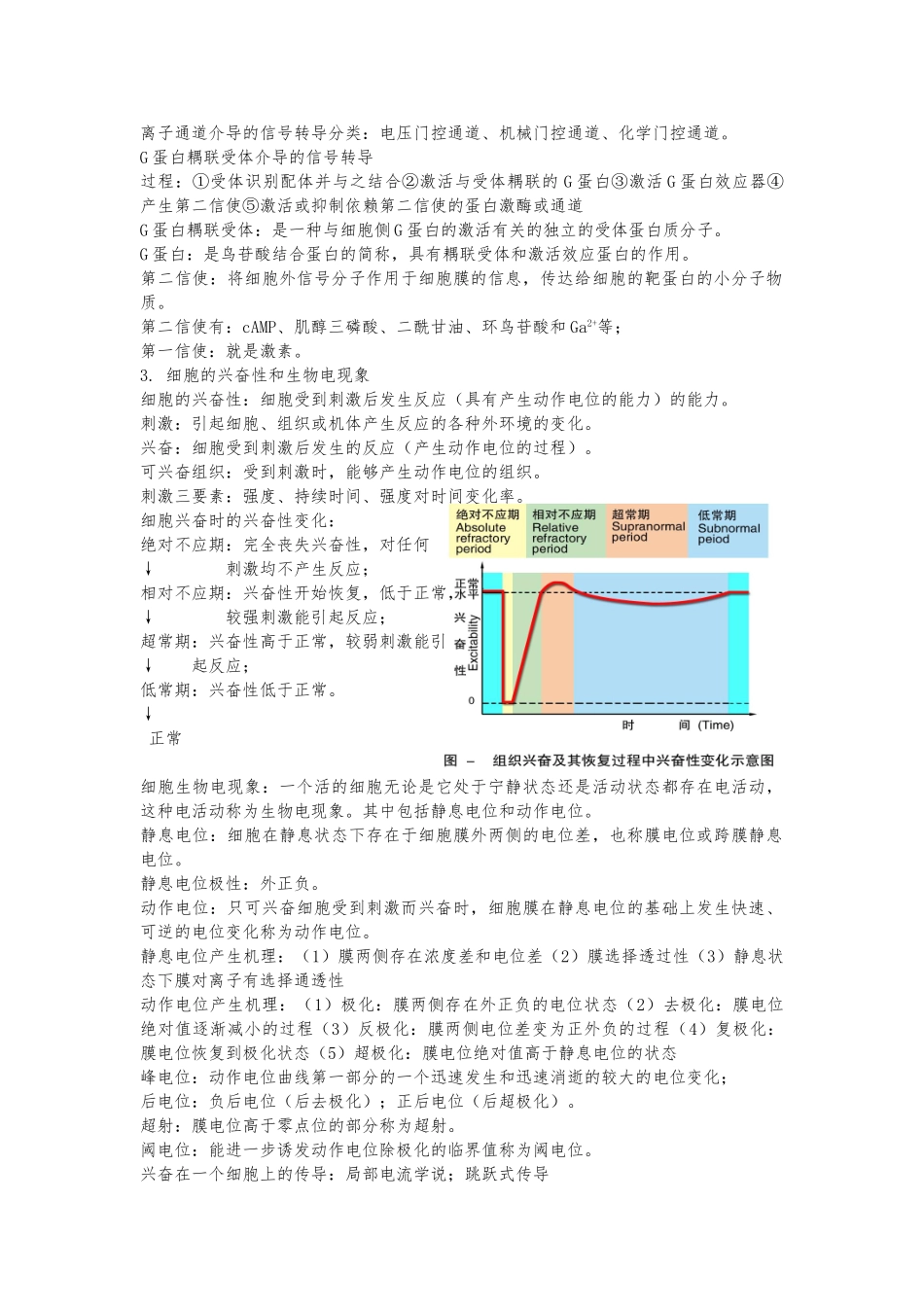 动物生理学复习资料全_第2页