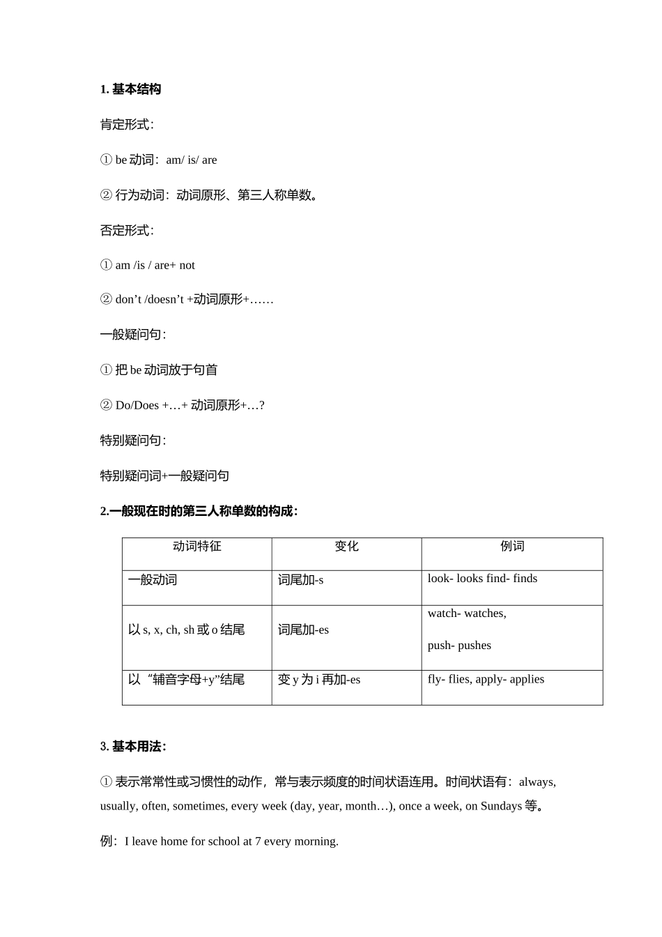 动词的时态和语态_第2页