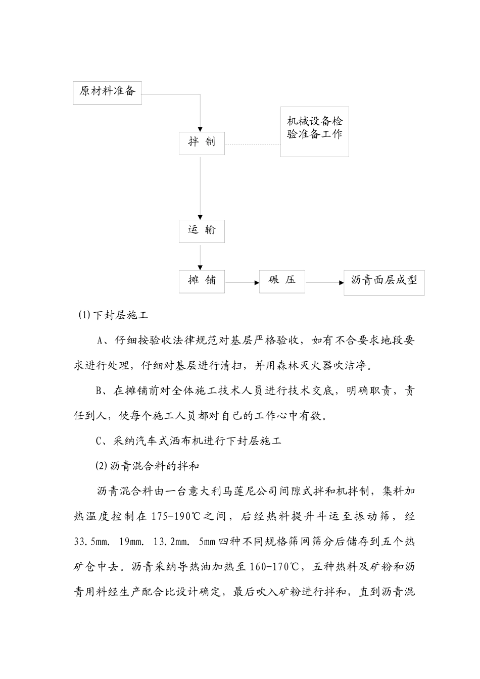 勤业西路沥青砼面层施工组织设计_第2页
