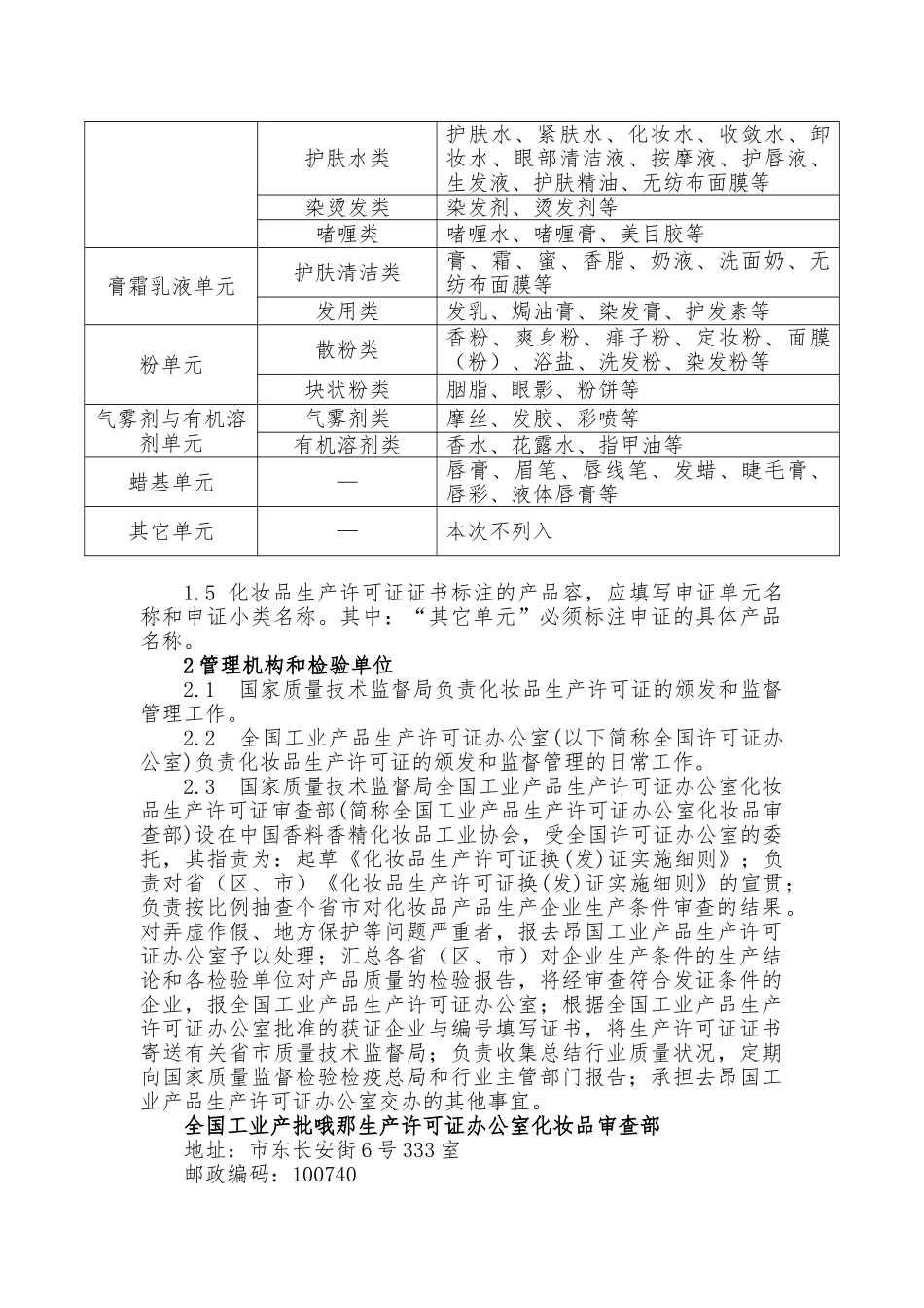 化妆品产品生产许可证换发证实施细则_第3页