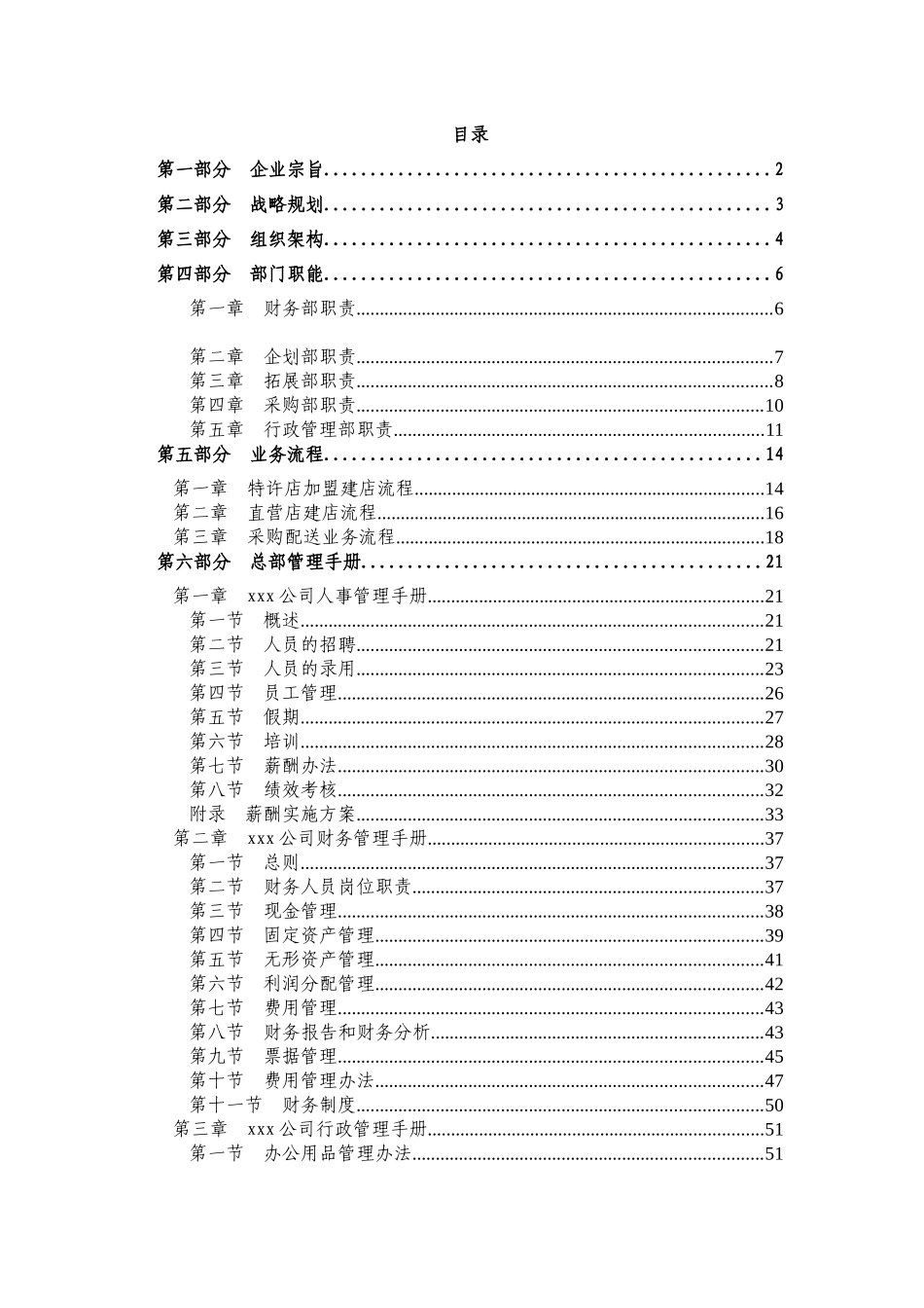 北京xx农化产品营销有限公司总部工作手册_第2页