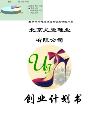 北京市“挑战杯”创业计划大赛优秀作品之“尤爱女鞋”(