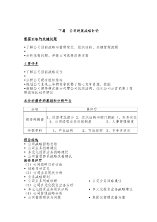 北京某公司发展战略研究报告2
