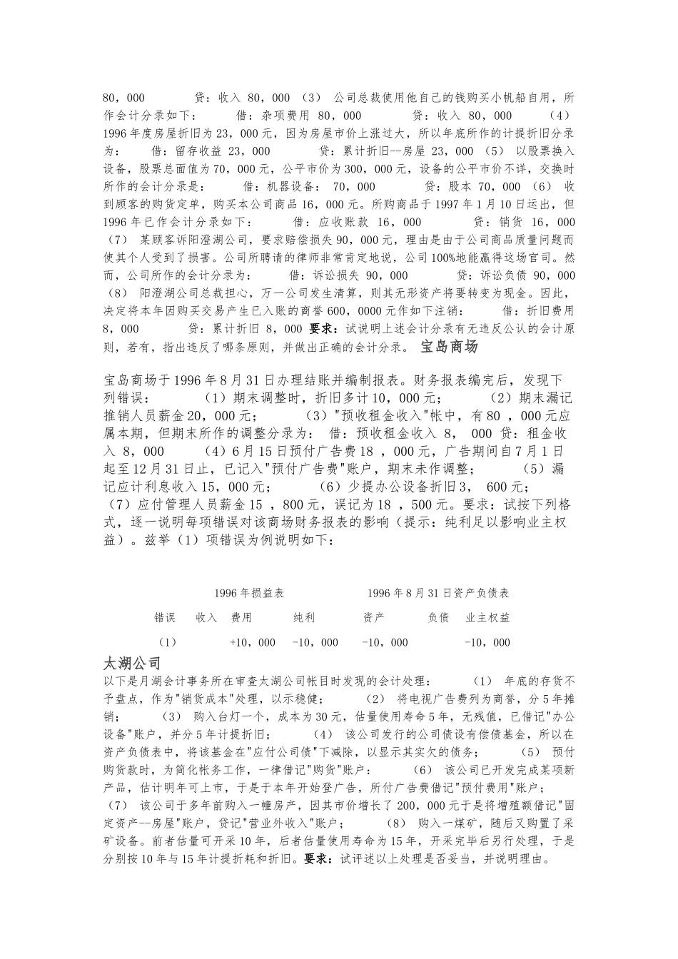 北大MBA会计学案例库_第2页