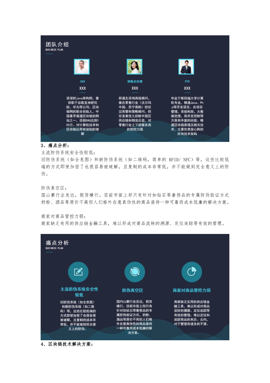 区块链应用项目商业实施计划书范文_第3页