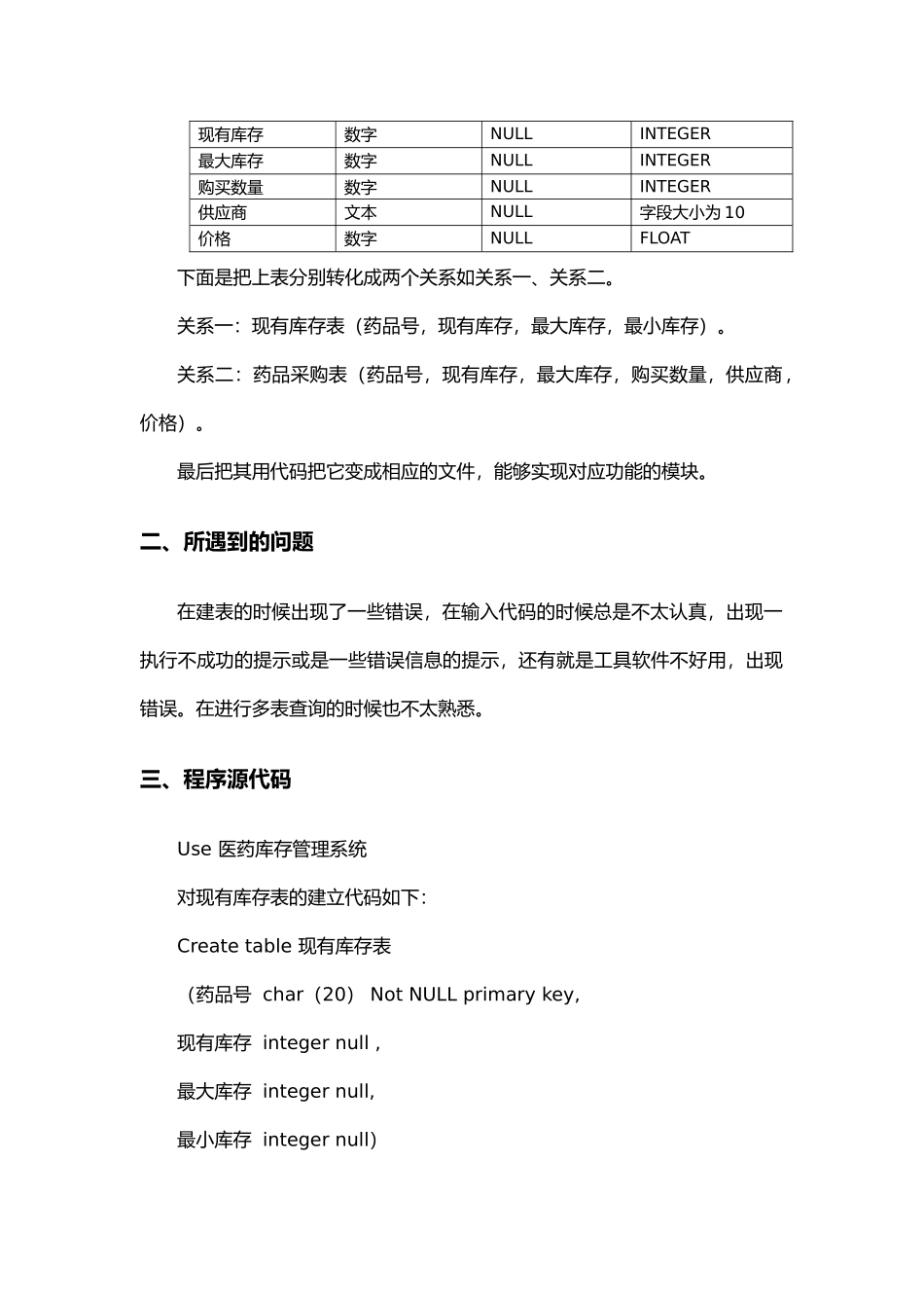 医药库存管理系统个人任务实施细则_第2页