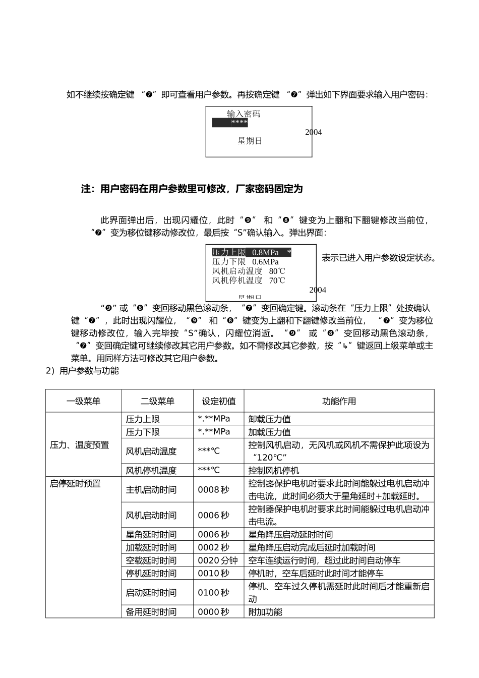 单螺杆空压机控制器使用说明_第3页