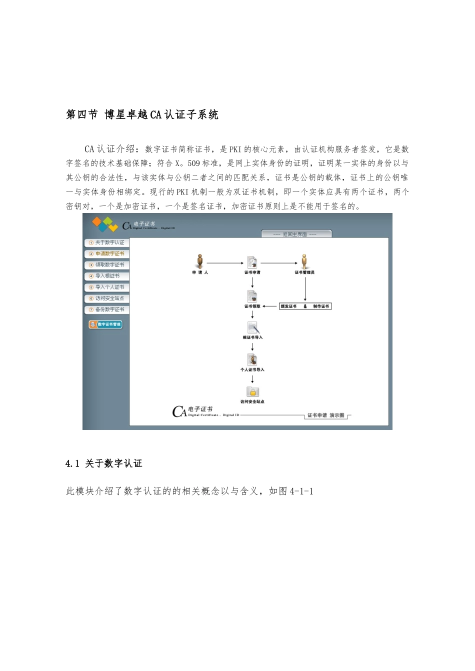 博星卓越CA认证子系统与EDI数据交换_第1页