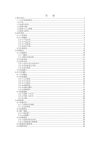 参赛作品“七彩螺”健康音乐耳机创业计划书文案