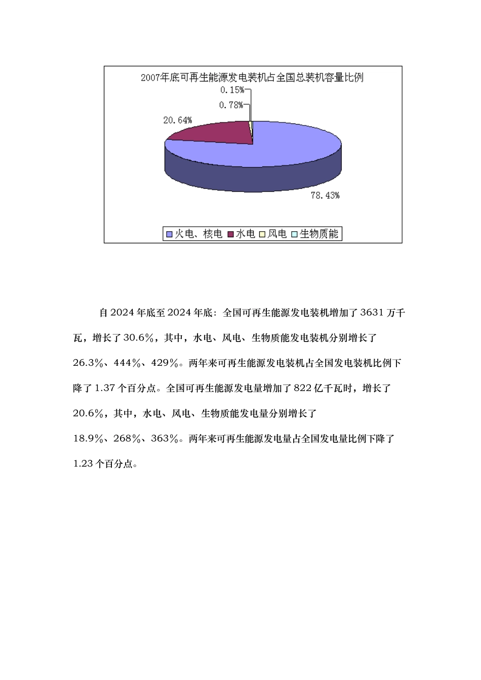 可再生能源电量收购和电价政策执行情况监管报告（200_第3页