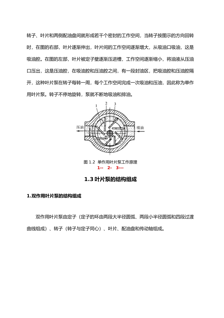 叶片泵设计说明_第3页