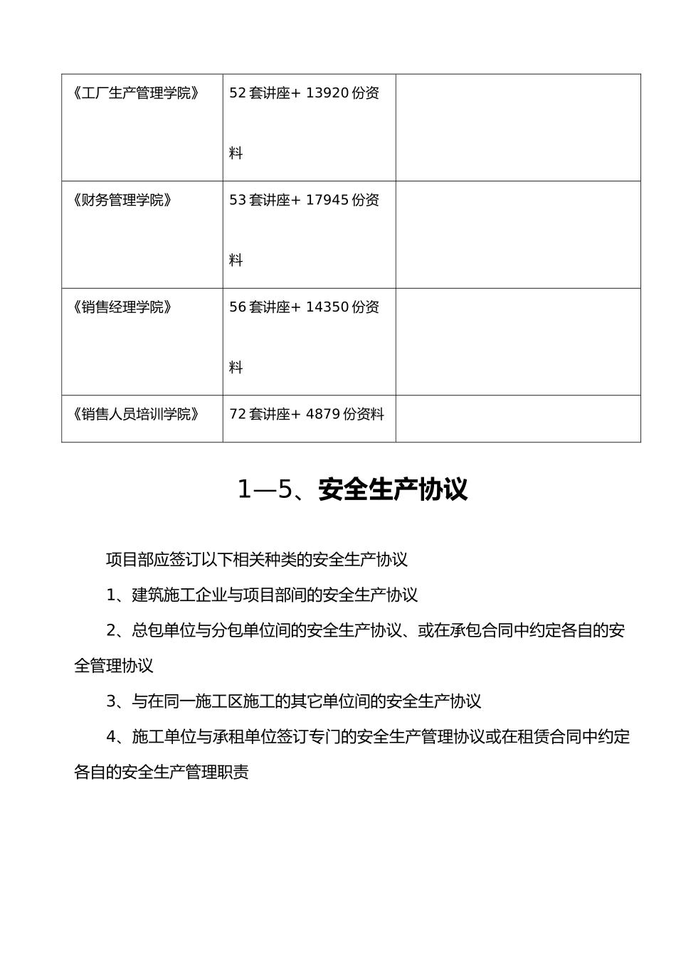 各类型安全生产协议书范本_第2页