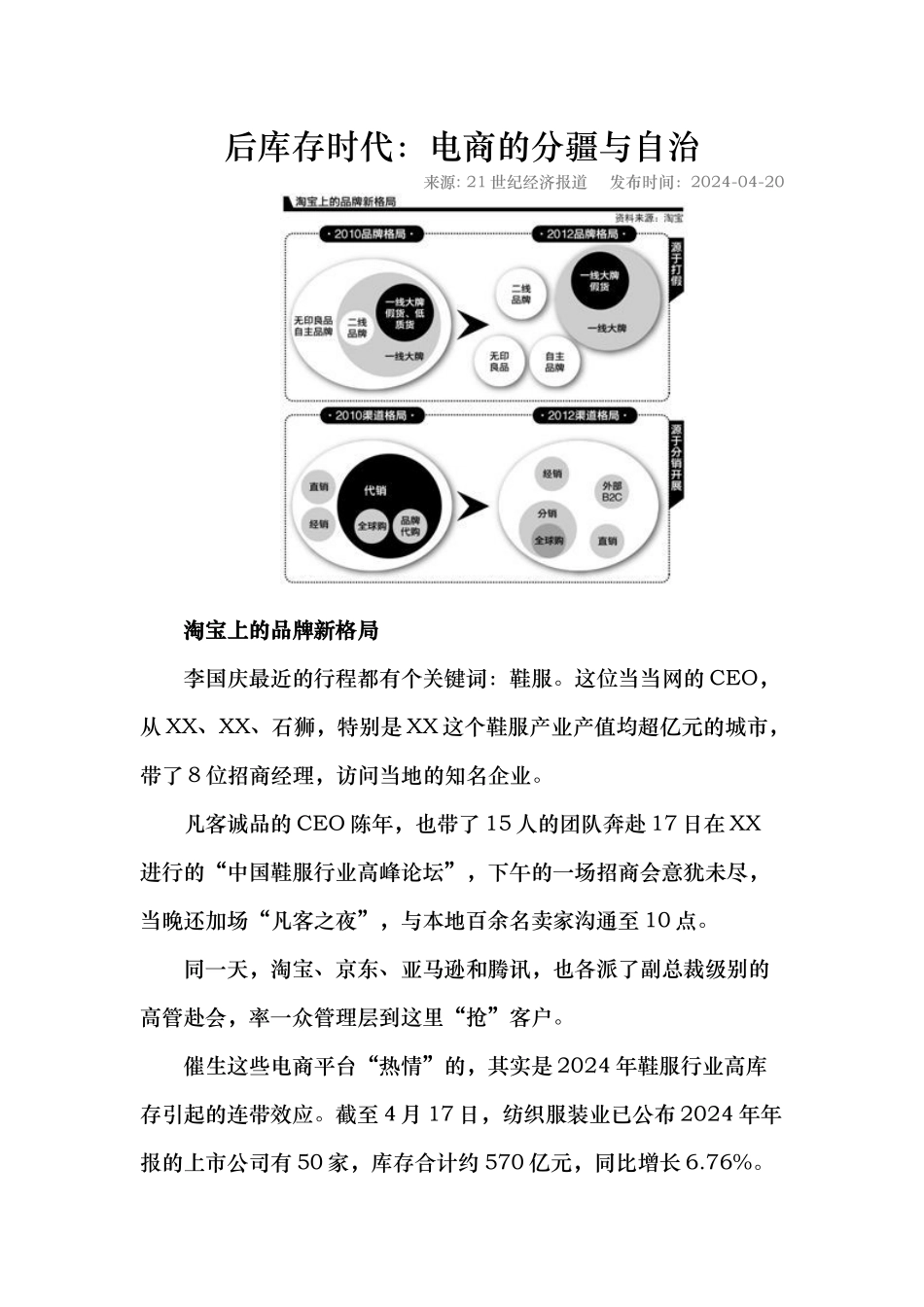 后库存时代：电商的分疆与自治_第1页