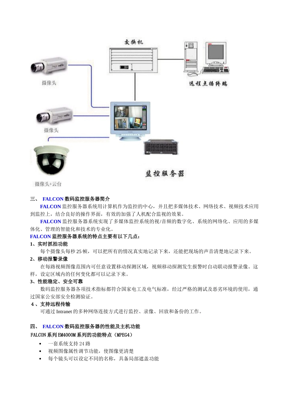 商厦监控系统解决方案_第3页