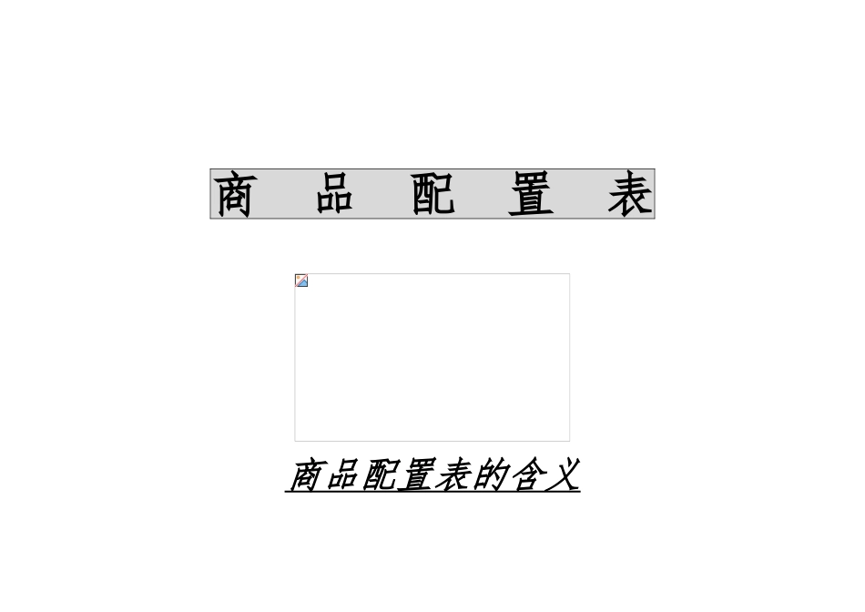 商品配置表与陈列设计说明_第3页
