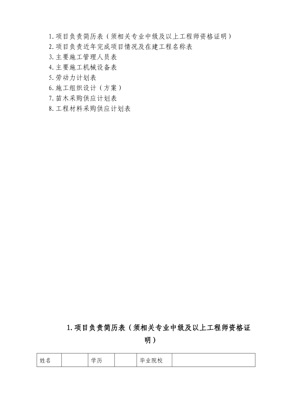 园林绿化劳务技术标_第2页